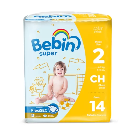 Bebin #2 Diapers 14pk Small – Budgmart Ltd