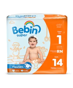 Bebin #1 Diapers 14pk New Born