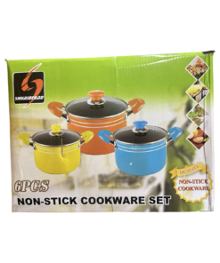 Non-Stick Cookware Set 6pcs
