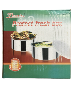 Stainless Steel Bowl w/Lid 5pc Set