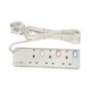 Yaki 3 Gang 220v Extension Strip