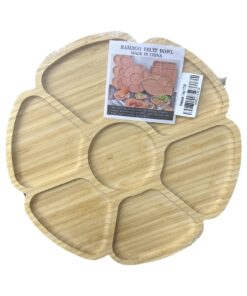Bamboo Fruit Section Tray 1710