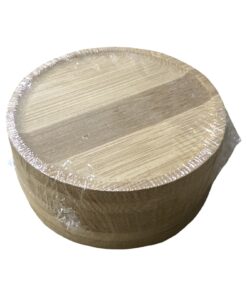 Round Wooden Storage Set 6pc