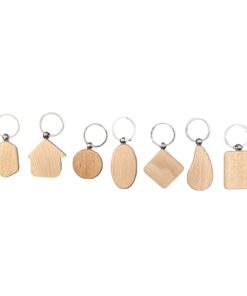 Customizable Wooden Keyring