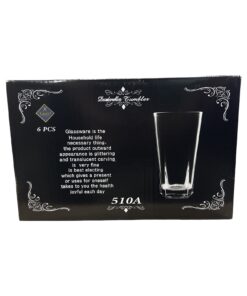 Drinking Glass 6pcs XM510A