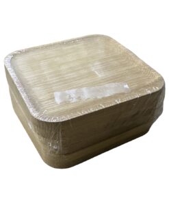 Square Wooden Storage Set 6pc