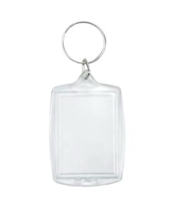 Customizable Plastic Keyring